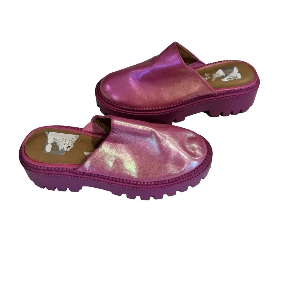 Dolce Vita‎ Kamille Platform Mule Fuchsia Size 3